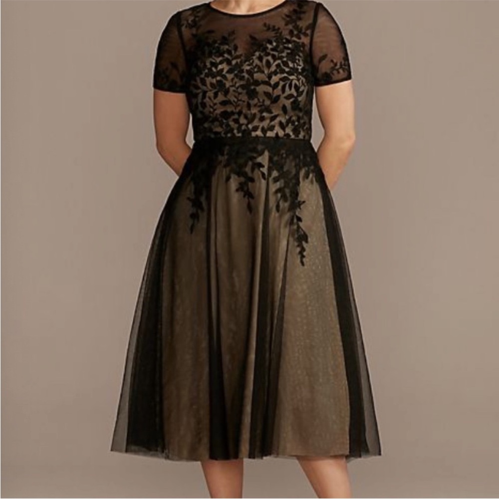 Oleg Cassini Dress Women's Size 14